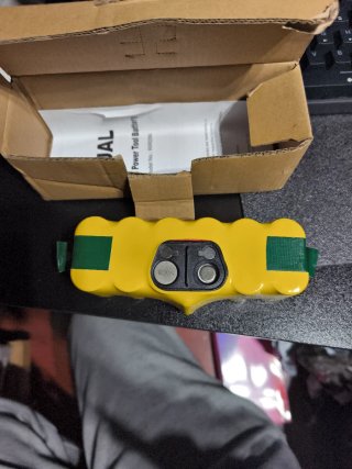 Batería roomba 500/600 14.4V 4500mAh NiMH