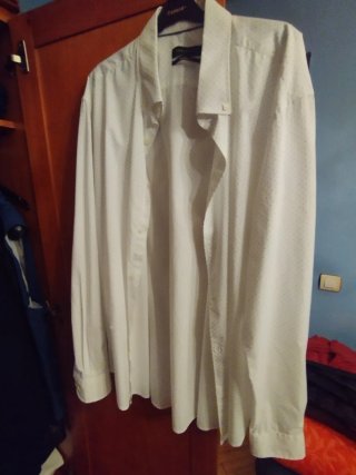 Camisa de cuadros sin usar