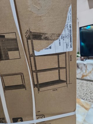 Estantería convertible en mesa