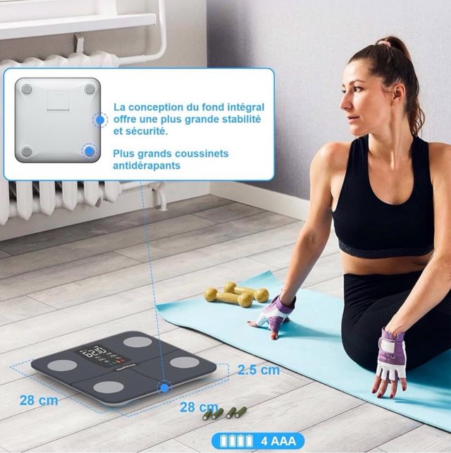 Báscula inteligente Healthkeep Smart Body Fat Scal