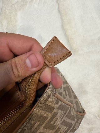 Borsa Fendi Marrone e Oro