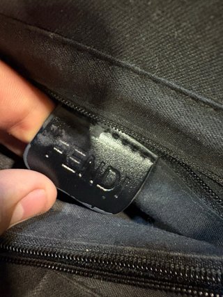 Borsa Fendi Marrone e Oro