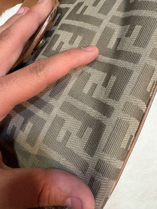 Borsa Fendi Marrone e Oro