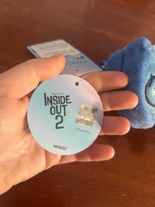 Peluche Tristezza Disney Pixar Inside Out miniso.