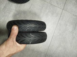 2 Cubiertas patinete macizas antipinchazos
