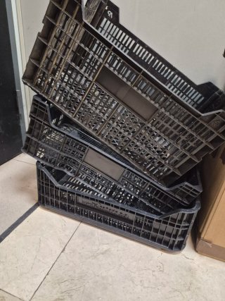 Cajas de plástico para almacenaje (Pack 2)