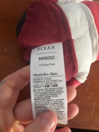Peluche/portachiavi Disney Pixar Inside Out Rabbia
