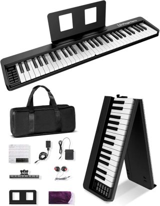 Teclado Digital Plegable 61 Teclas