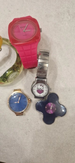 Lote 5 relojes niña