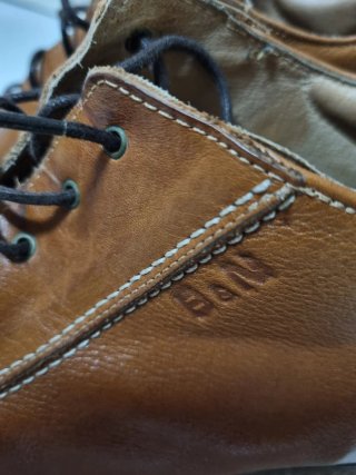 Zapatos B&N mujer cordones marrones talla 38