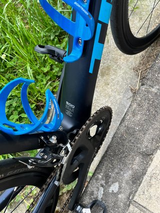 BICICLETA DE CARRETERA  TREK DOMANE SL5 Negra/Azul