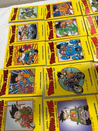 Dragon Ball Tomos Amarillos – Colección parcial