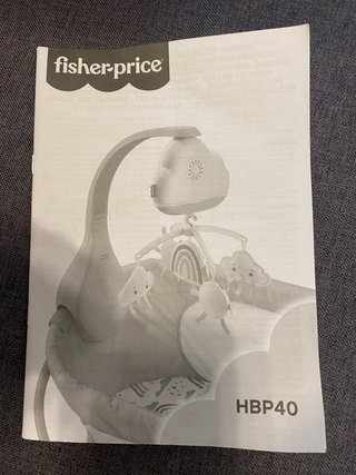 Móvil Cuna Fisher-Price Nubes Arcoíris