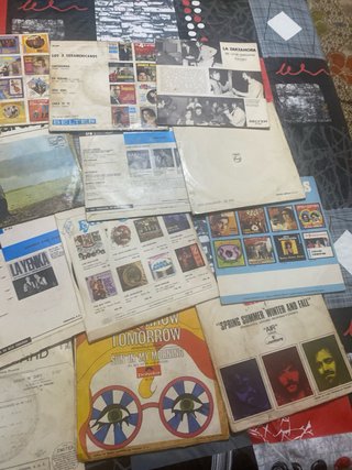 Lote 15 vinilos pop rock internacional y nacional