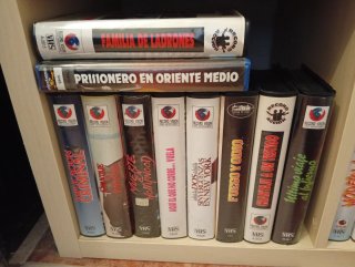 Películas VHS Videoclub Carátula Acolchada