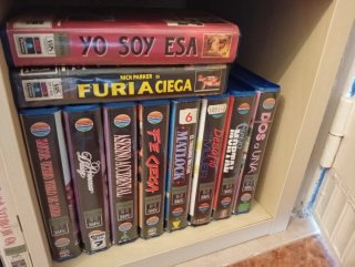 Películas VHS Videoclub Carátula Acolchada