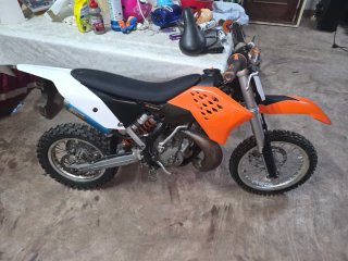 KTM SX 65 Naranja/Blanca Moto Infantil