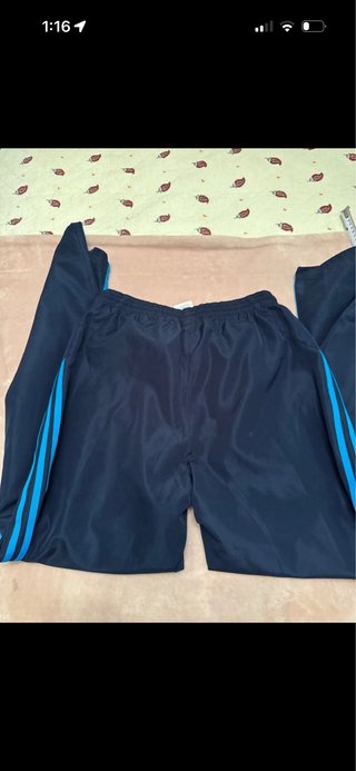 Pantalón Adidas Talla M Azul