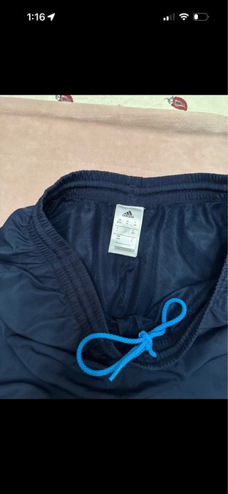 Pantalón Adidas Talla M Azul