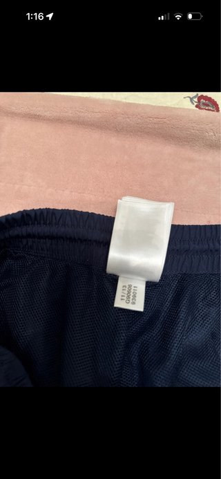 Pantalón Adidas Talla M Azul
