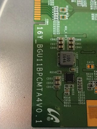 16Y_BGU11BPCMTA4V0.1 - Placa T-Con - Samsung