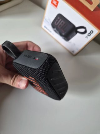 Altavoz JBL GO 4 Negro/Naranja