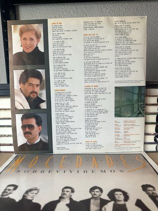 Vinilo Mocedades: Sobreviviremos 1987