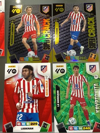 Lote Cromos Adrenalyn XL 25/26 Atletico Madrid