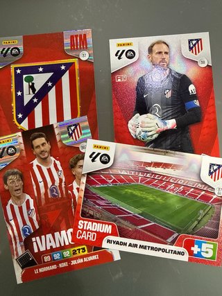 Lote Cromos Adrenalyn XL 25/26 Atletico Madrid