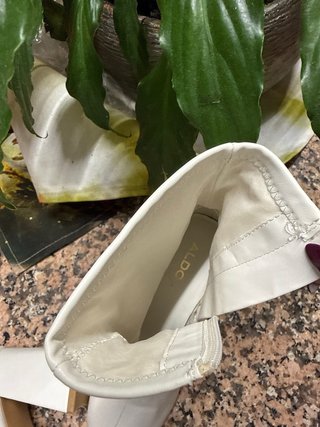 Botas Aldo Brancas Tamanho 36
