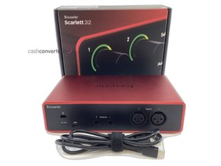 tarjeta sonido focusrite scarlett 2i2 (4th gen)