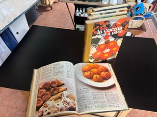 Enciclopedia de cocina 5 tomos. Buen estado