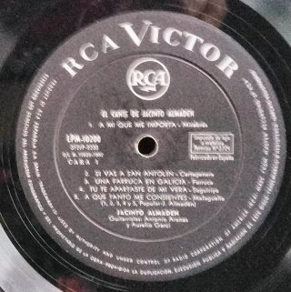 Vinilo LP El Cante de Jacinto Almadén