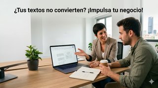 Textos profesionales para tu negocio.