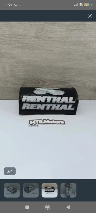 Espuma Manillar 28mm Renthal Negro