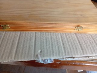 Caja de madera organizadora