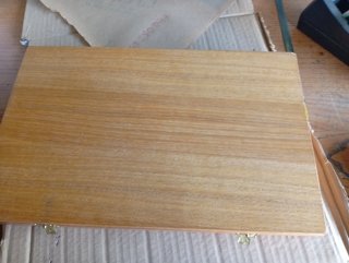 Caja de madera organizadora