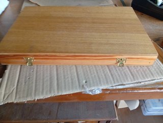 Caja de madera organizadora