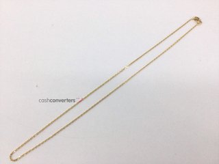cadena oro 18k 20cm
