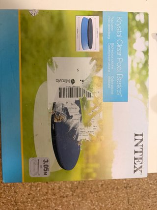 Cubierta Piscina Intex Krystal Clear 3.05m