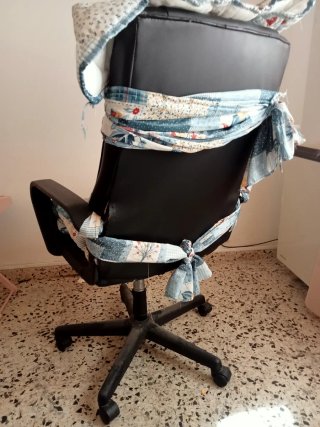 Silla de estudio acolchada