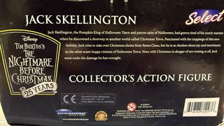 Figura Jack Skellington Collector's Action Figure Select Diamond Select Toys Collector's Action Figure. Disney Nighmare before christmas. Nueva precintada