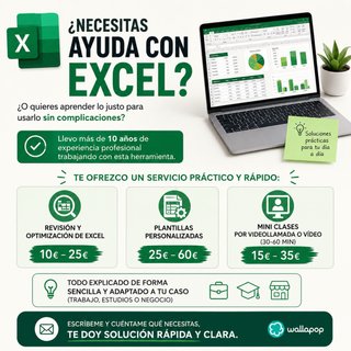 Excel fácil: plantillas, ayuda y clases
