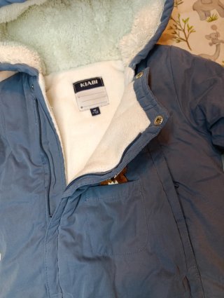 Buzo de invierno para bebé con forro