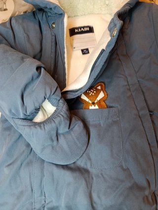 Buzo de invierno para bebé con forro