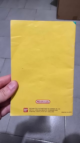 Manuale Super Mario World SNES PAL