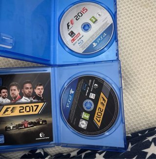 Juegos PS4 F1 2015 y F1 2017