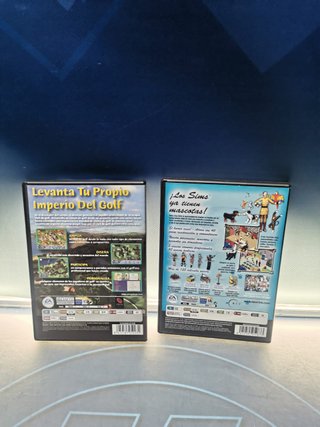 Lote 2 videojuegos PC, Los Sims, animales a raudales + Sim Golf