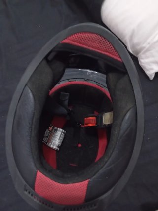 Casco Moto LS2 Negro