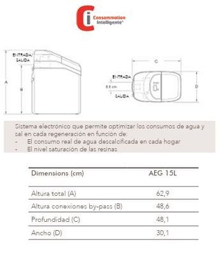 DESCALCIFICADOR  15L AEG